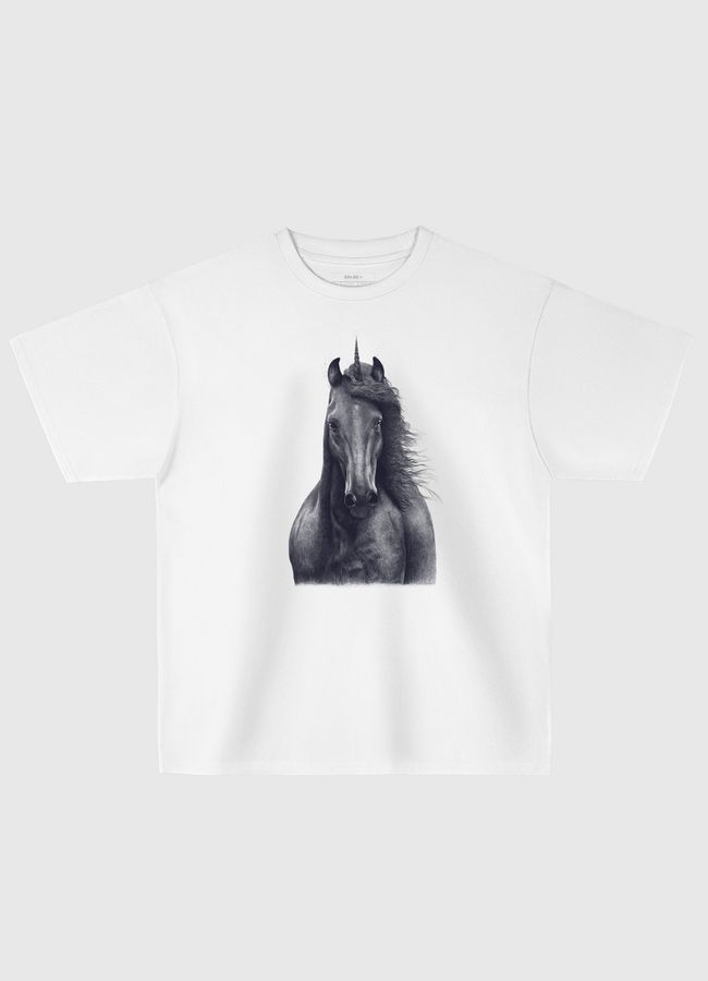 Black unicorn - Oversized T-Shirt
