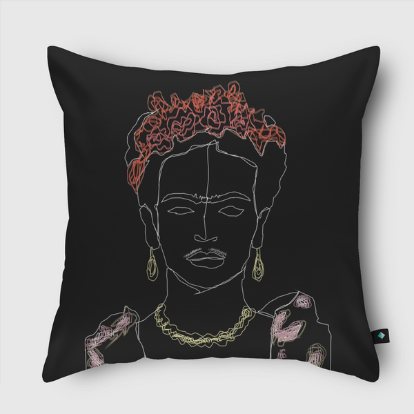 Frida Kahlo Throw Pillow