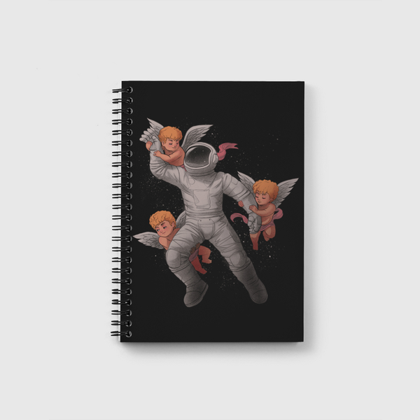Cherubs Astronaut Notebook
