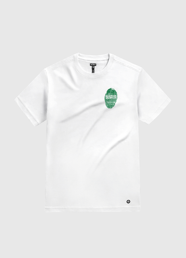 بصمة سعودية White Gold T-Shirt