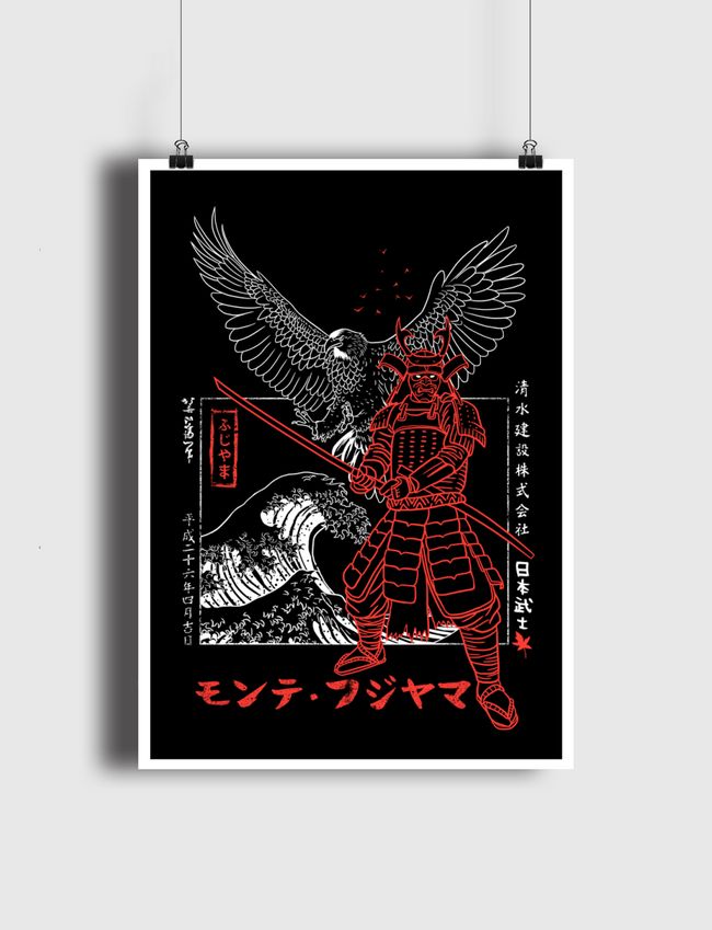 Samurai Eagle Attack - Poster