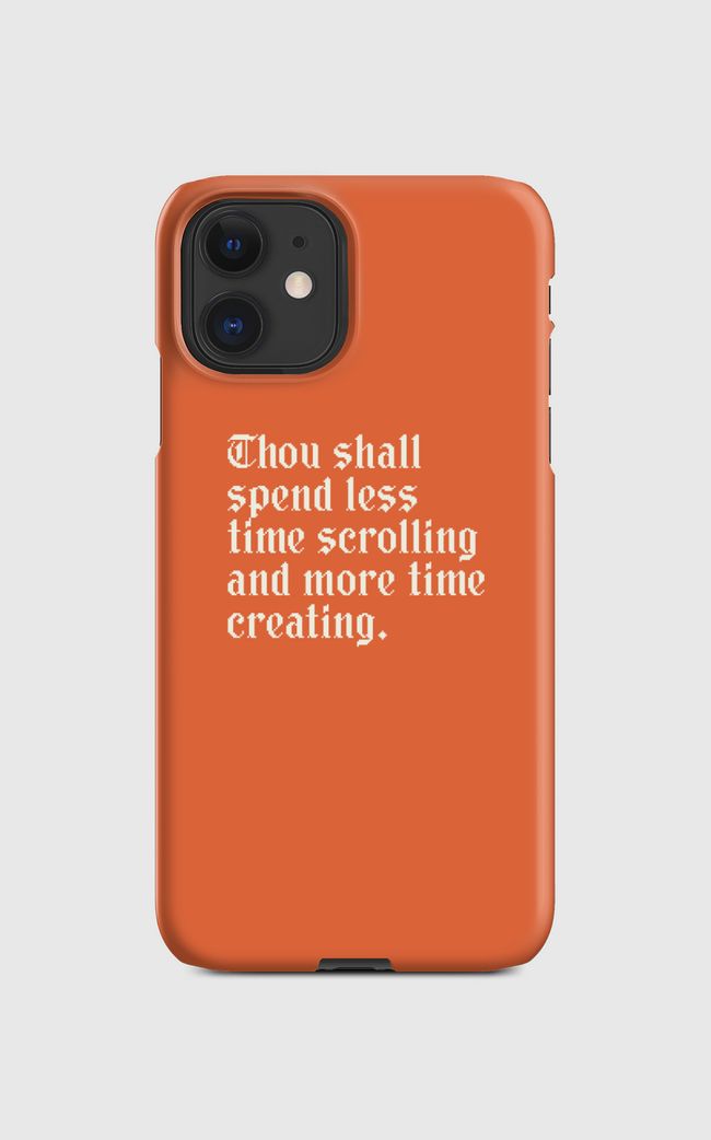 Thou Shall Spend Less - Regular Case