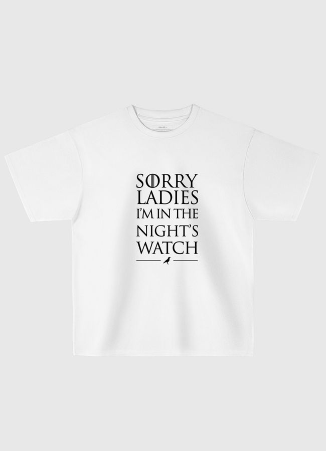 Sorry Ladies  - Oversized T-Shirt