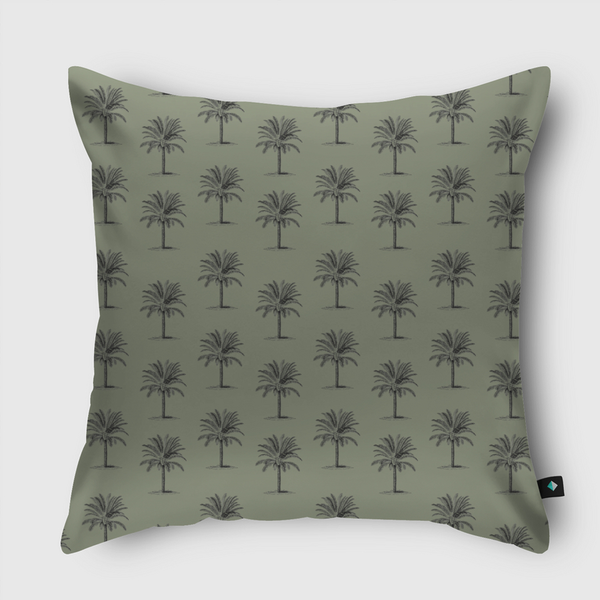 Dreamcatcher Palms Throw Pillow