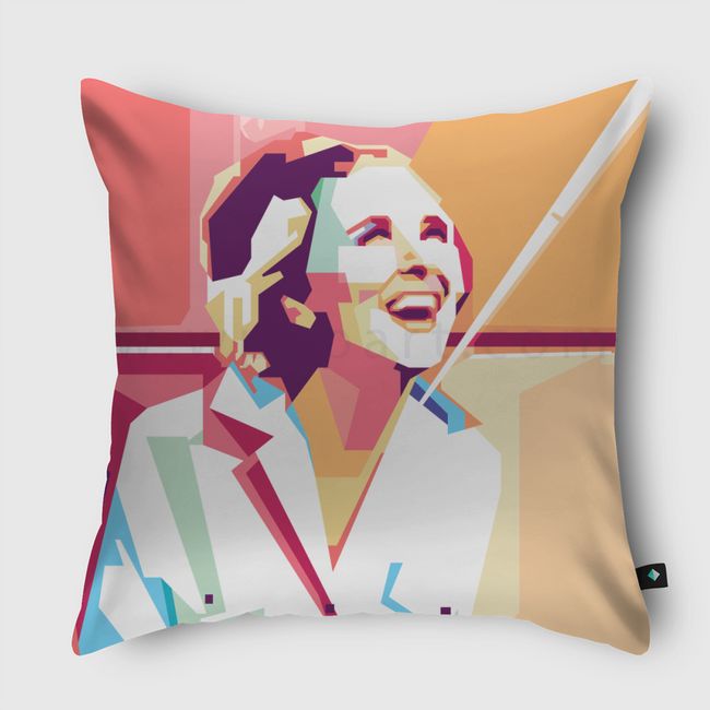 Soad Hosny - Throw Pillow