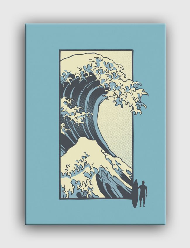 Kanagawa Surfer - Canvas