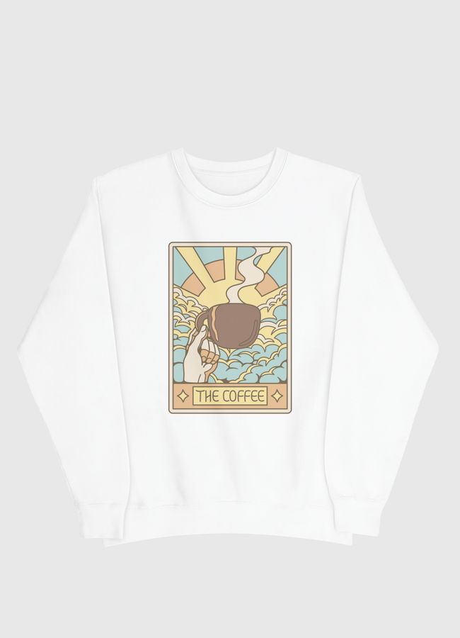 The Coffee Tarot Card - Men Sweatshirt