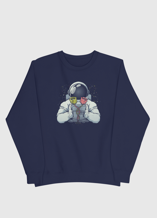 Science Astronaut DNA Men Sweatshirt