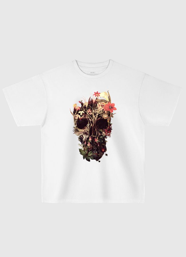 Bloom Skull - Oversized T-Shirt