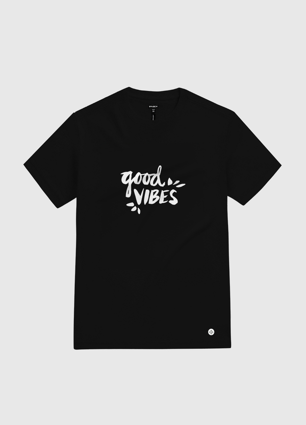 Good Vibes White Gold T-Shirt