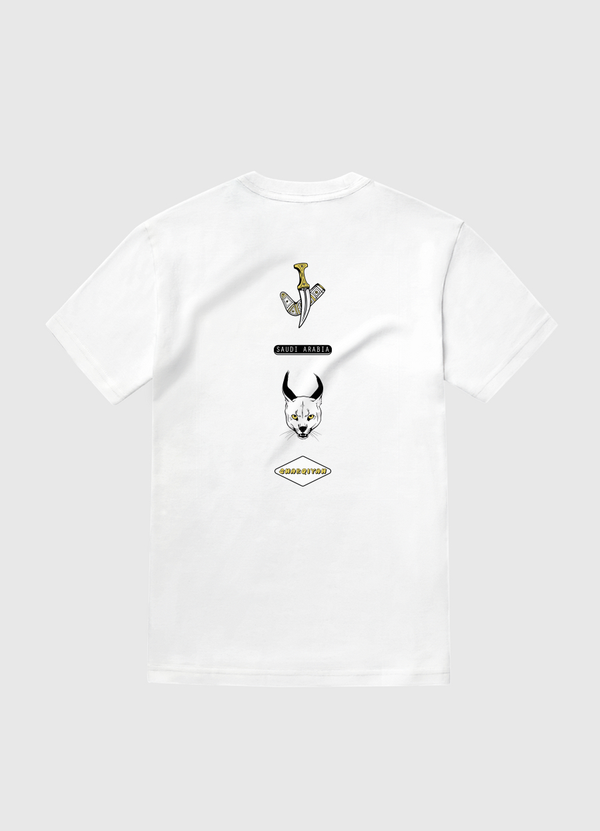 Shargiyah - Wild Cat White Gold T-Shirt