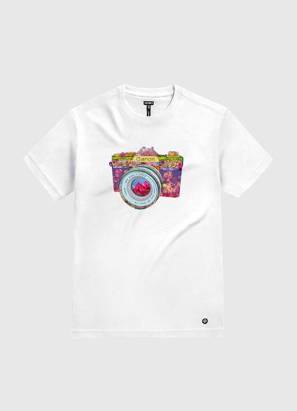 Floral Can0n White Gold T-Shirt