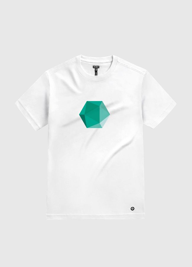 Hexa Mint - White Gold T-Shirt