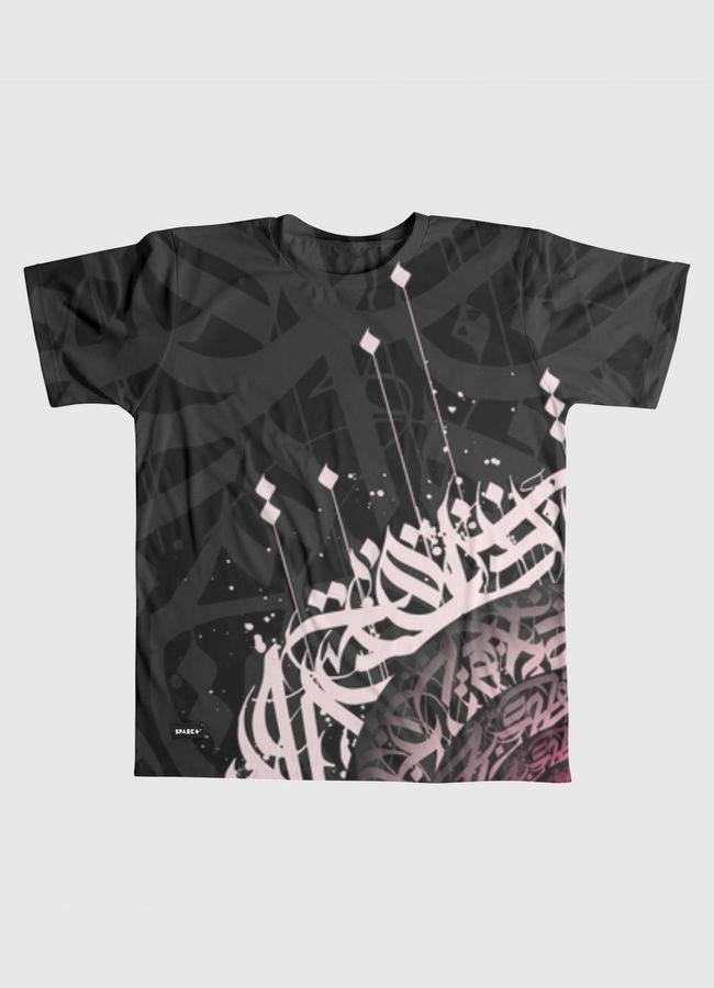 SPACE BLACK - Men Graphic T-Shirt
