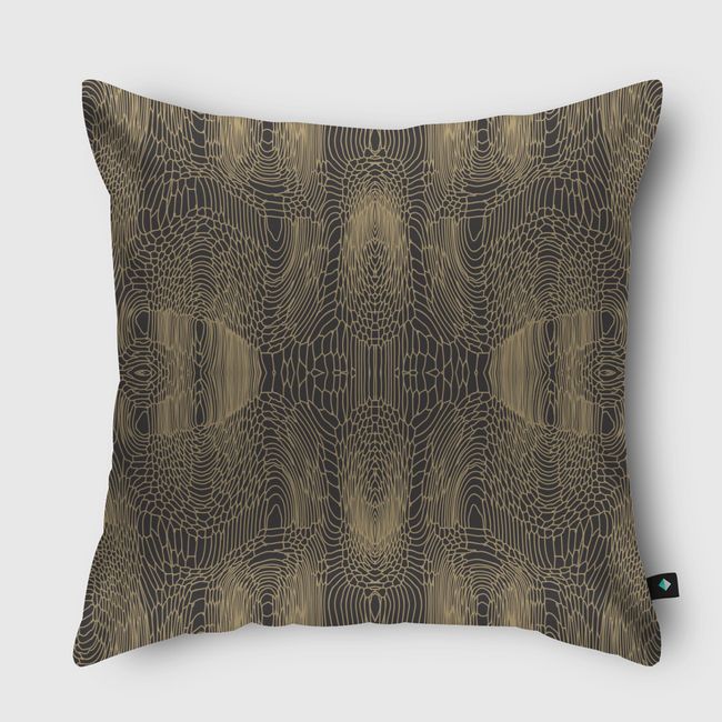 Python gold - Throw Pillow