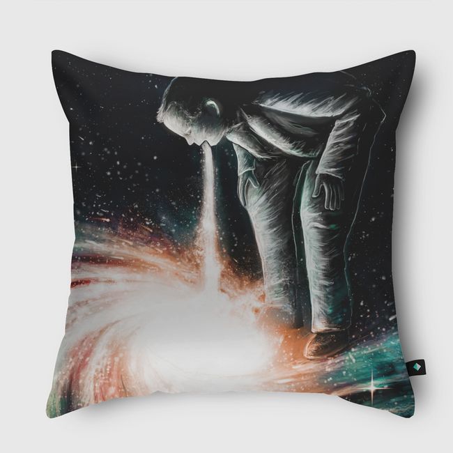Cosmic Vomit - Throw Pillow