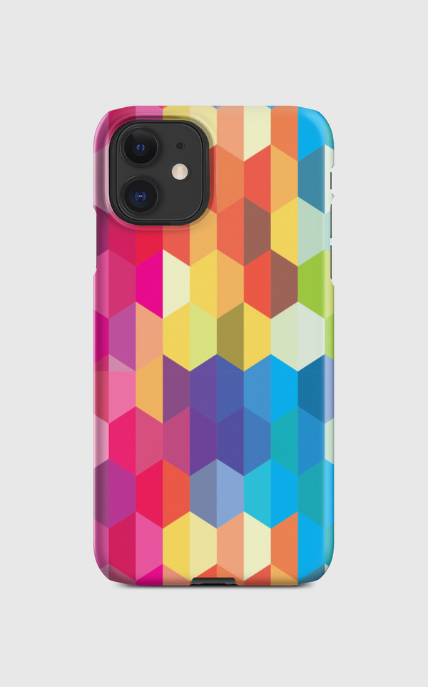 Rainbow Geodes Pattern Regular Case