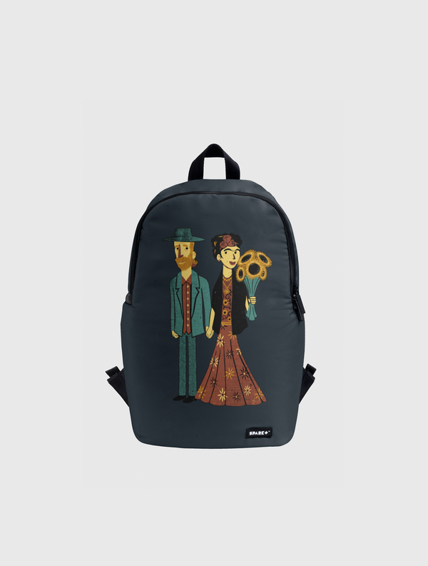 Love is Art Frida Van Gogh Spark Backpack