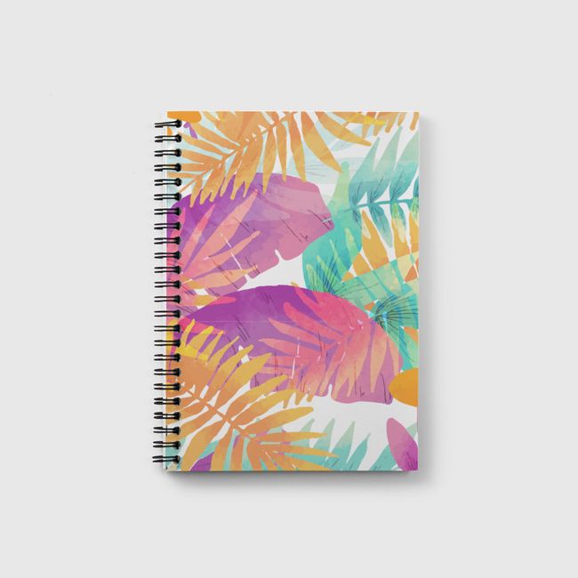 Tropical summer pattern - Notebook