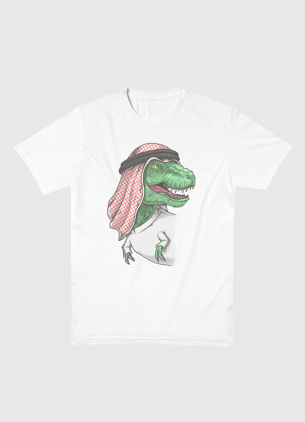 Saudi T-rex  Men Basic T-Shirt