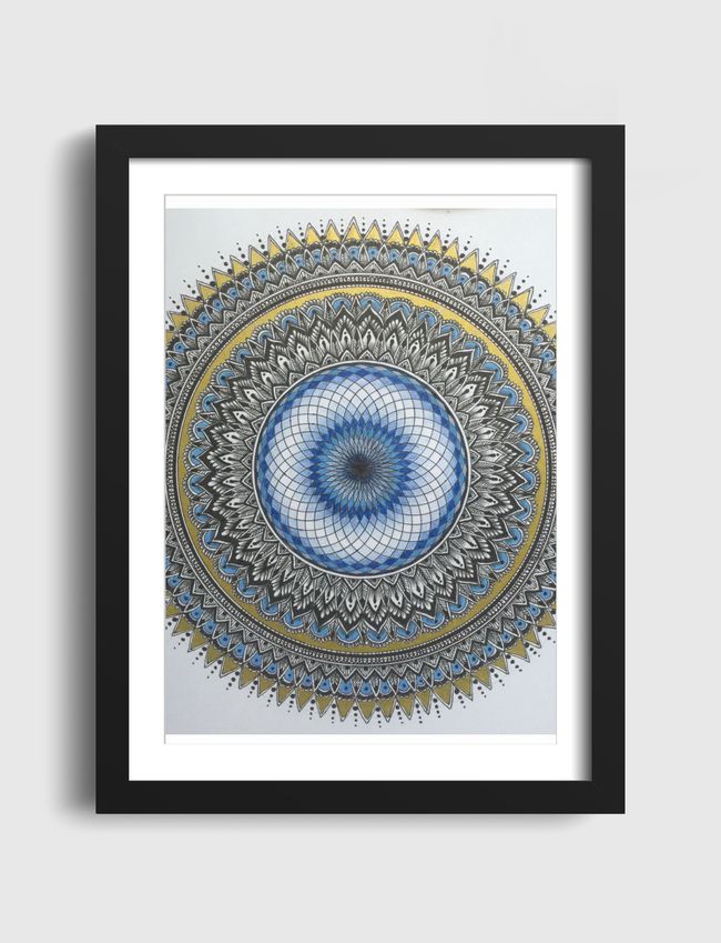 Blue mandala  - Artframe