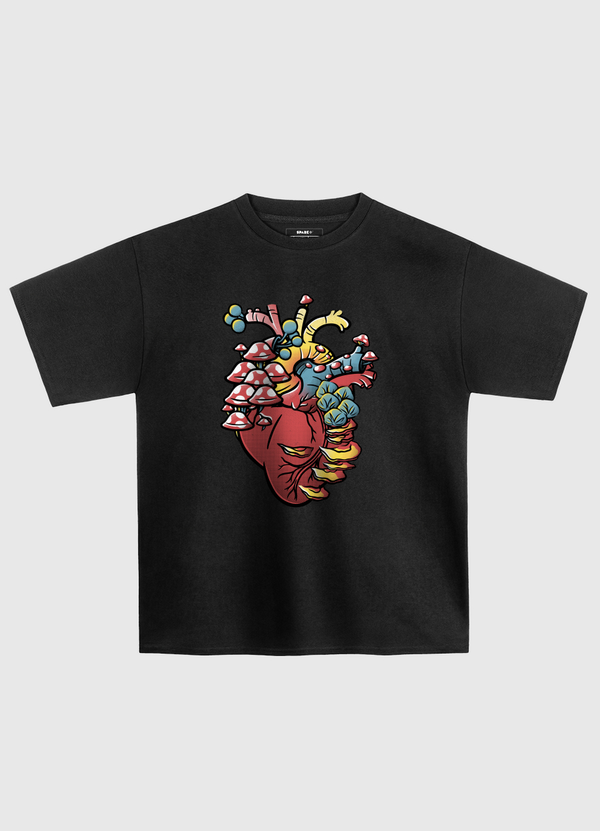 Fungi Heart Oversized T-Shirt