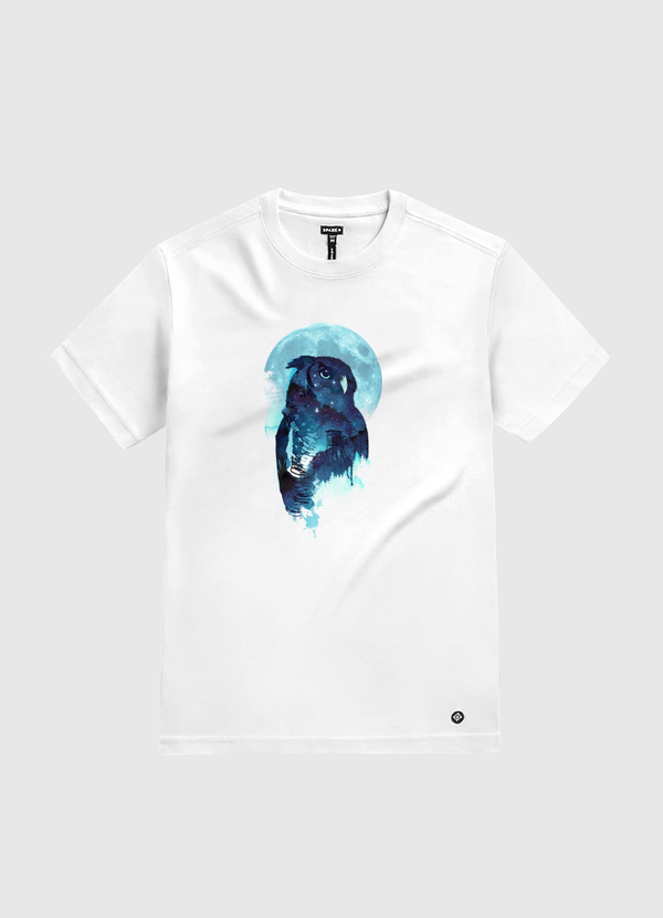 Midnight owl White Gold T-Shirt