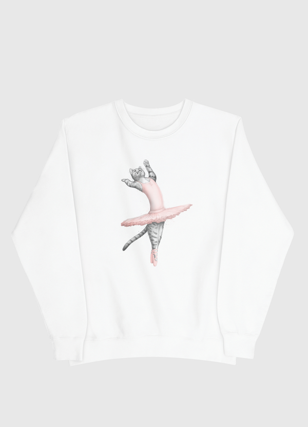 Ballerina Cat Men Sweatshirt