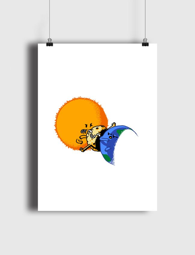 Excuse Me Total Solar Eclipse August 21 2017 - Poster