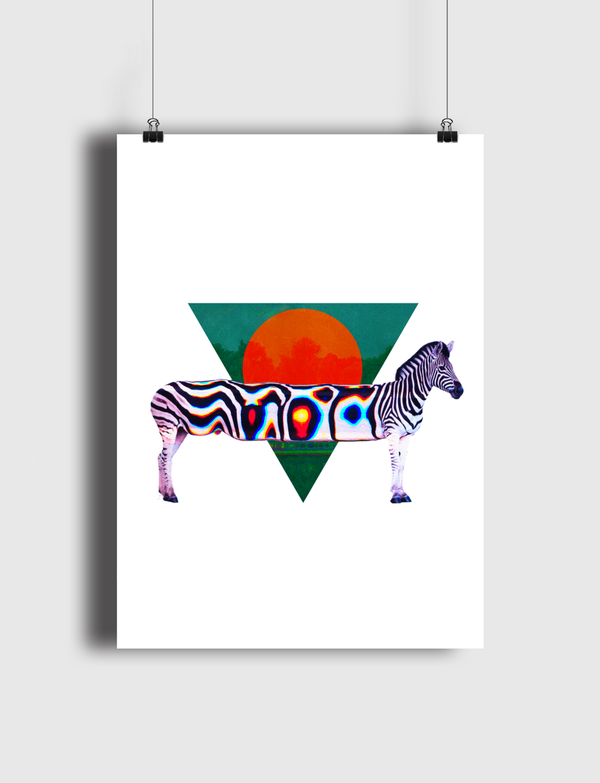 Zebra Poster