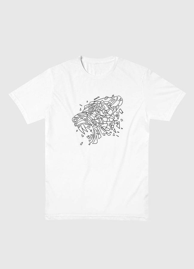 Geometric Sabertooth - Men Basic T-Shirt