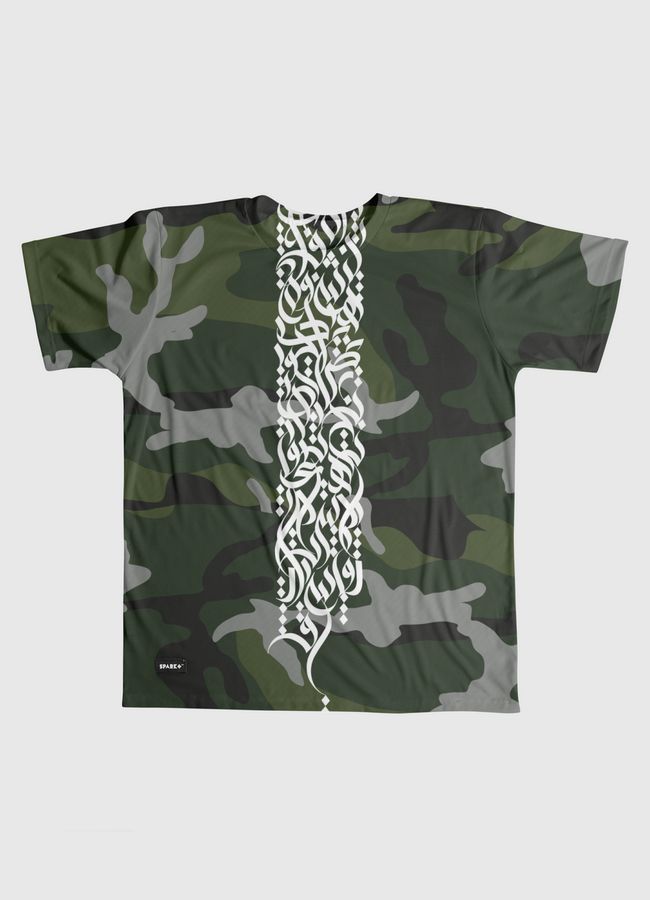 ِِArmy Style & Calligraphy - Men Graphic T-Shirt