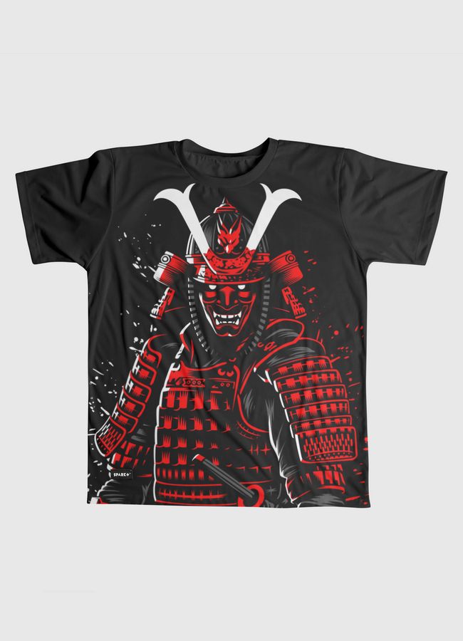 Samurai red - Men Graphic T-Shirt