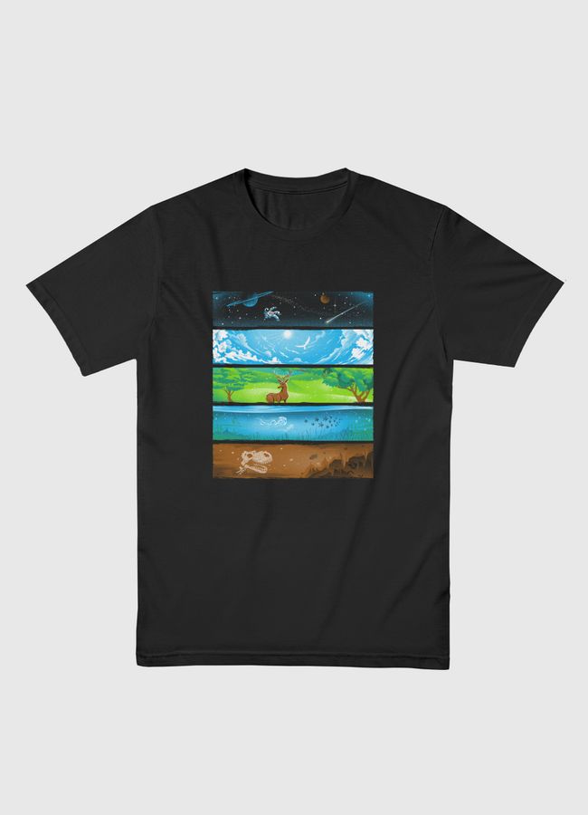 Across The Earth - Men Basic T-Shirt