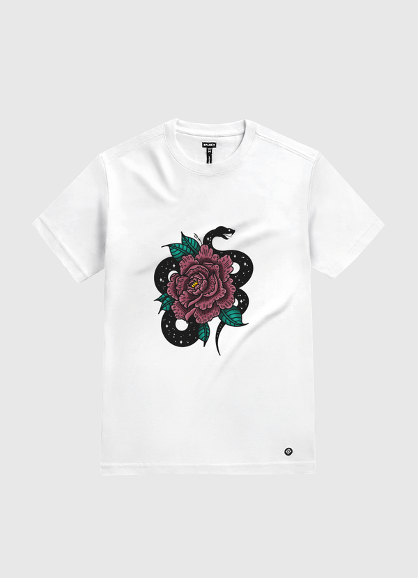 Black Snek White Gold T-Shirt