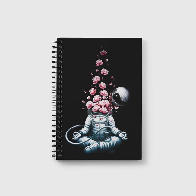 Astro Meditation Roses - Notebook