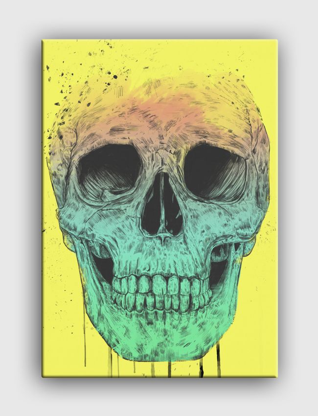 Pop art skull - Canvas