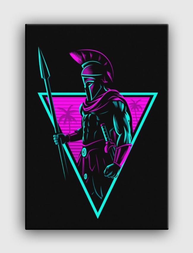 Retro Gladiator - Canvas