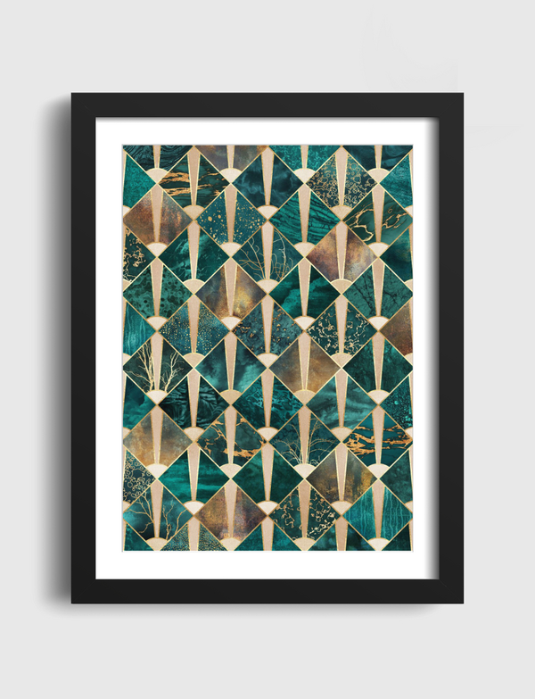 Art Deco Tiles - Ocean Artframe