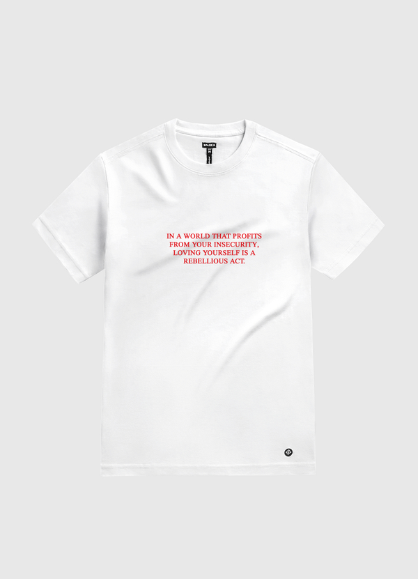 IN A WORLD White Gold T-Shirt