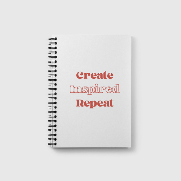 Create, inspired  Notebook