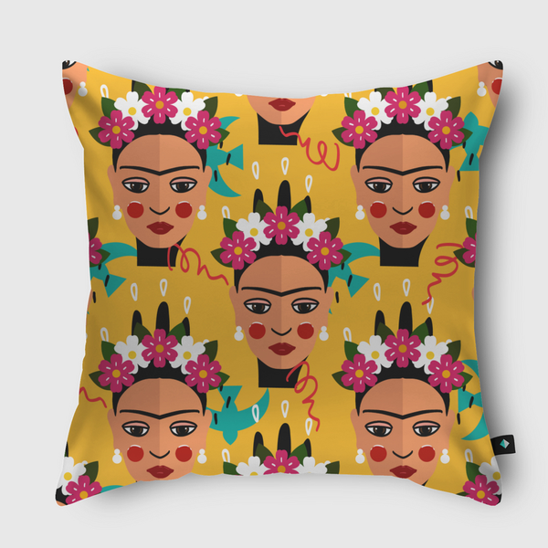 فريدا كاهلو Throw Pillow