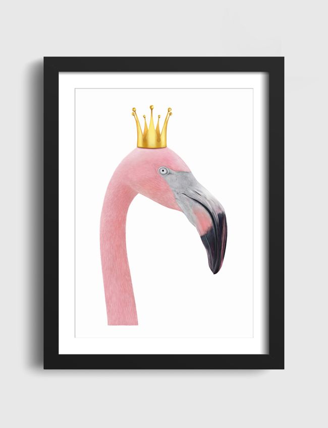 Queen flamingo - Artframe