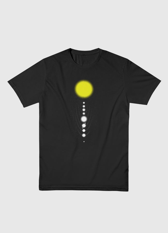 Minimalist Solar System - Men Basic T-Shirt
