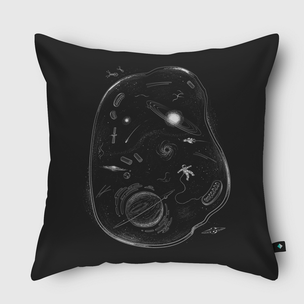 We Are Made Of Starts Throw Pillow