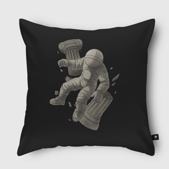 Greek Marble Astronaut - Throw Pillow
