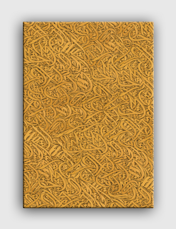 CALLIGRAPHY ARABIC GOLD Canvas