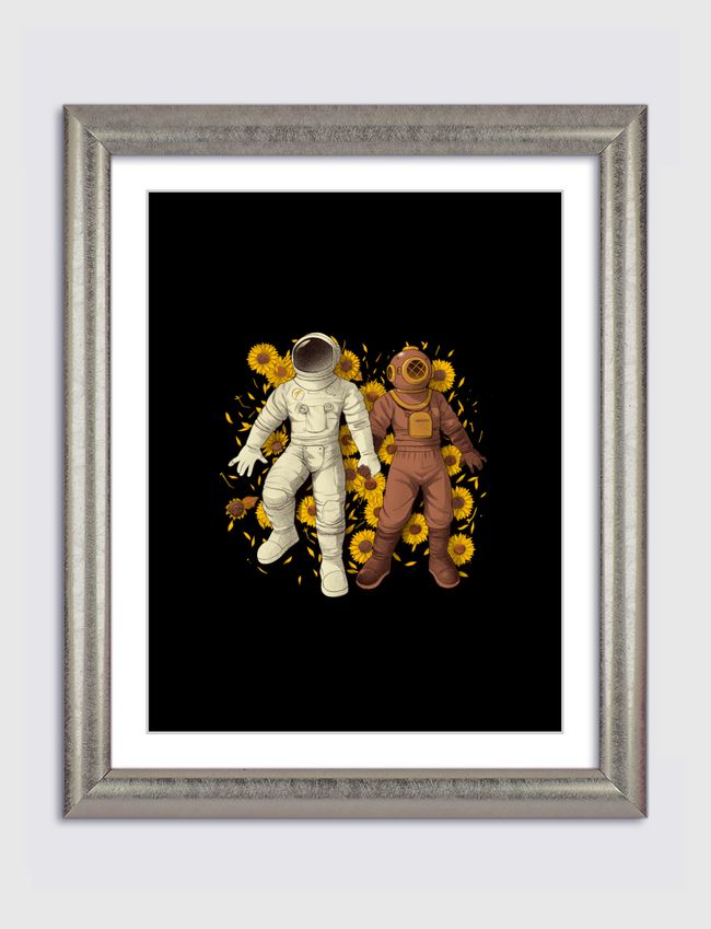 Astronaut Scuba Diving - Artframe