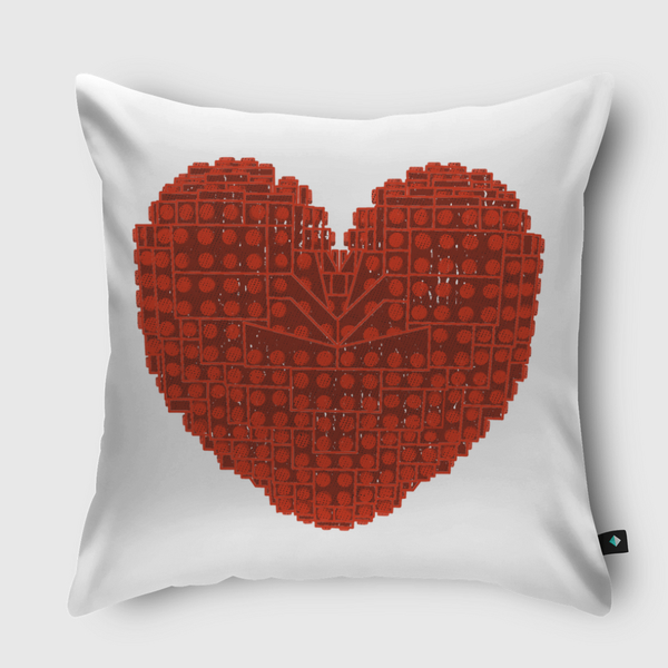 I LEGO you Throw Pillow