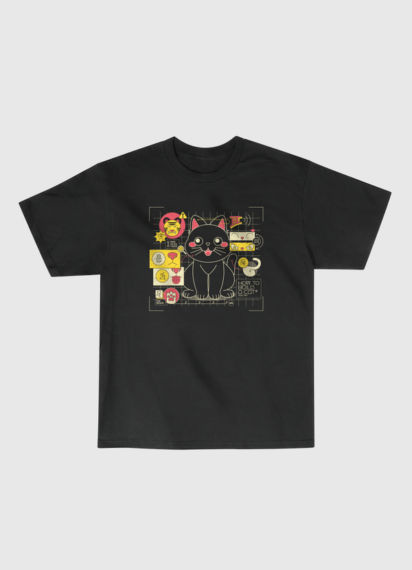 Japanese Cat Graph Classic T-Shirt